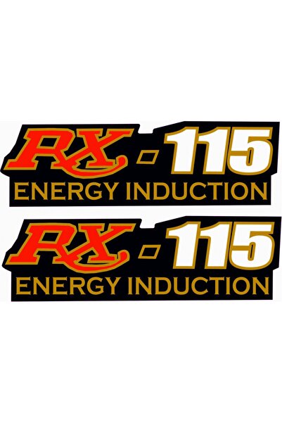 Yamaha Rx115 Yan Kapak Yazı Etiketi