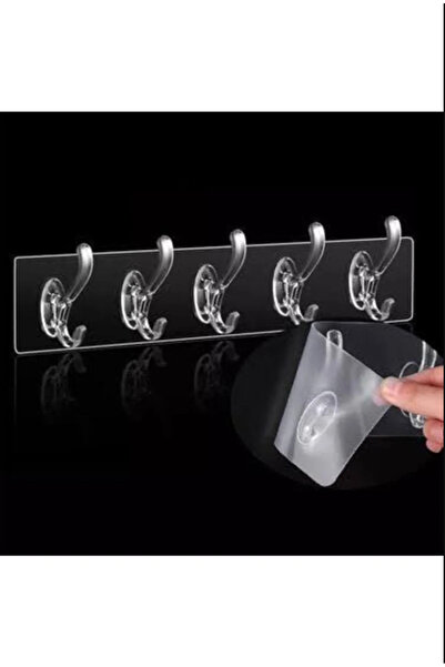 SOULFLY Şeffaf Yapışkanlı Slikon Askılık 1 Adet Fiyatıdır