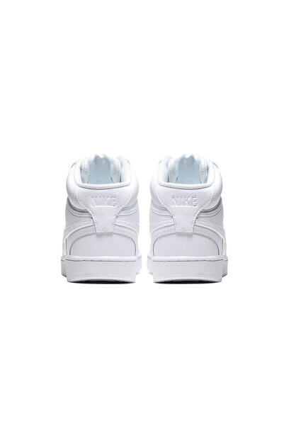 Nike Unisex Günlük Ayakkabı Wmns Court Vision Mid CD5436-100 Beyaz