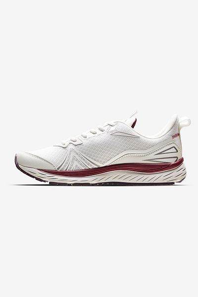 Lescon Blast 3 White-Blackberry Running Shoes