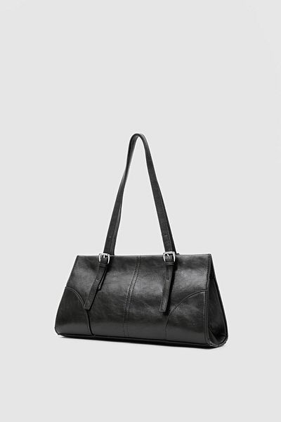 Newish Buckle Hand Shoulder Bag