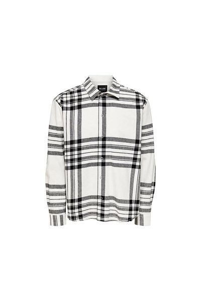 Only & Sons 22022991 Ανδρικό πουκάμισο Λευκό