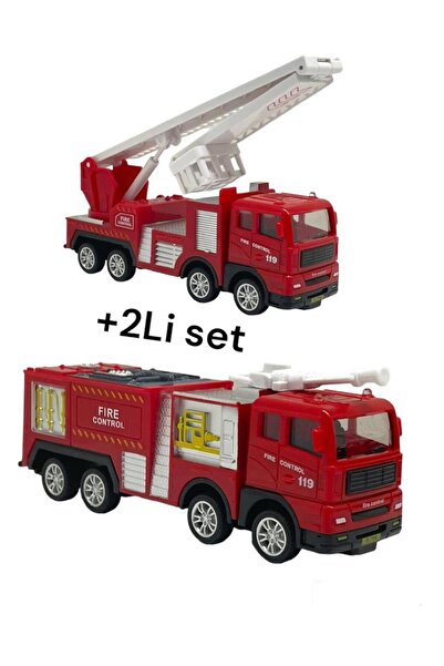 Ailenizin Oyuncakçısı Display İtfaiye 2'Li Oyuncak Araçları Seti 2