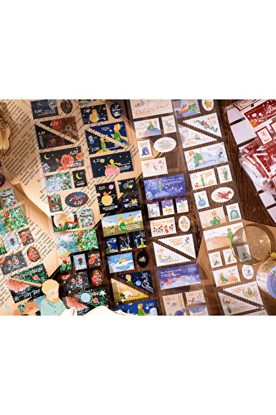 GUGUK Küçük Prens ve Tilki Temalı Rulo Sticker Seti (GGK-PN004)