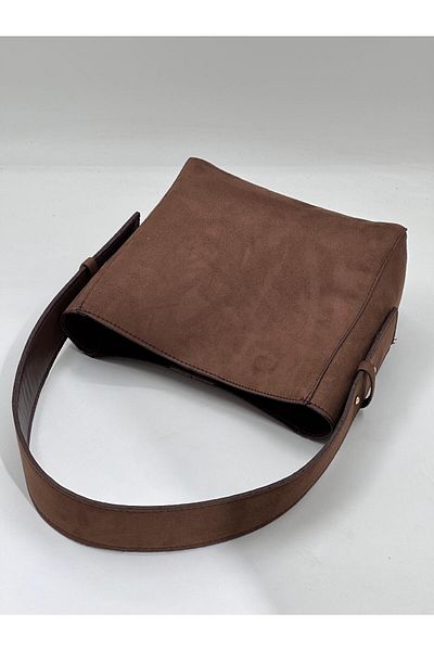 H&D COLLECTİON велурена чанта през рамо
