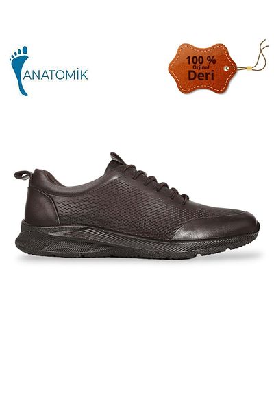 Konfores 1934-532130 Мъжки ежедневни обувки от естествена кожа с анатомична подметка