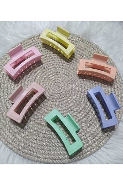 Gold Garden Set de 6 catarame colorate pentru femei de 8 cm