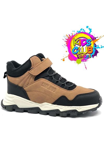 KCMN Cool Doruk Rubber Sole Αντιολισθητικές Ορθοπεδικές Παιδικές Μπότες Κίτρινο