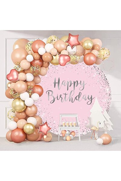 DÜVENCİ TİCARET Λαμπερό ΣΕΤ Μπαλονιών Γενεθλίων Πολυτελείας με Γκλίτερ