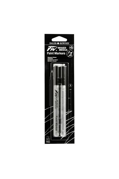 Daler Rowney Refillable Empty Pen Set 0.8mm