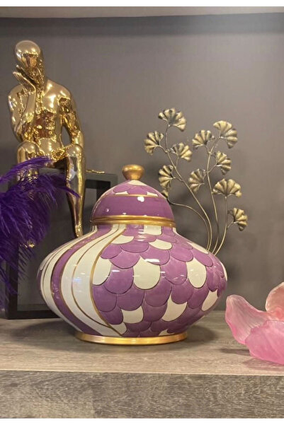 hediye ESTERHOMEDECOR el boyama seramik küp 26*28cm