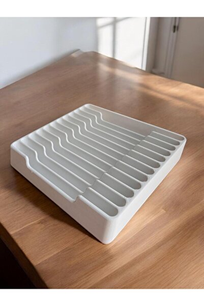 Bonolupo Beyaz Saat Kordon Düzenleyici Organizer - 10'lu