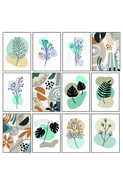 TELLGRAF مجموعة بطاقات بريدية تحت عنوان النمط (10x15 سم 12 قطعة)