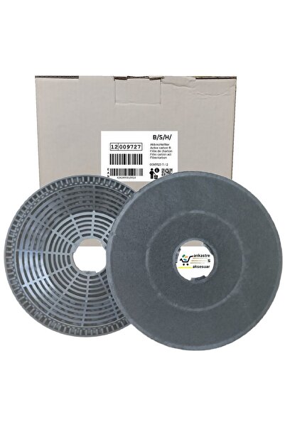 Bosch LC65KA270T/01 Davlumbaz Karbon Filtre LA10LKA6 2li 1Takım Bacasız Ankastre Aspiratör Filtresi