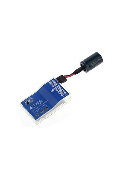 U-Angel-1988 3 Axis Gyro A3 V2 Aeroplane Flight Controller Stabilizer for RC Airplane Fixed-wing Copter