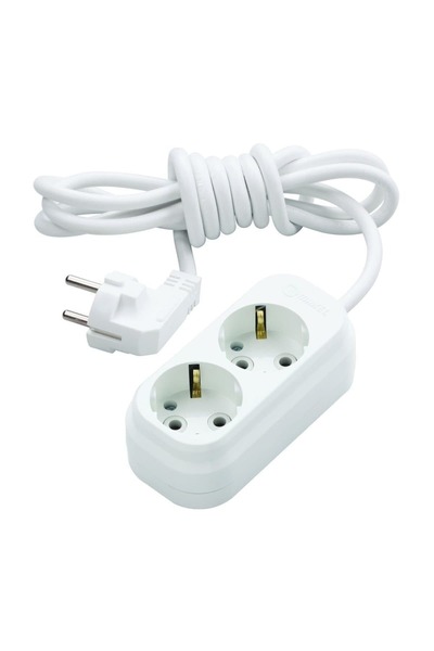 MAKEL İkili Grup Priz Uzatma Kablosu 5 Metre