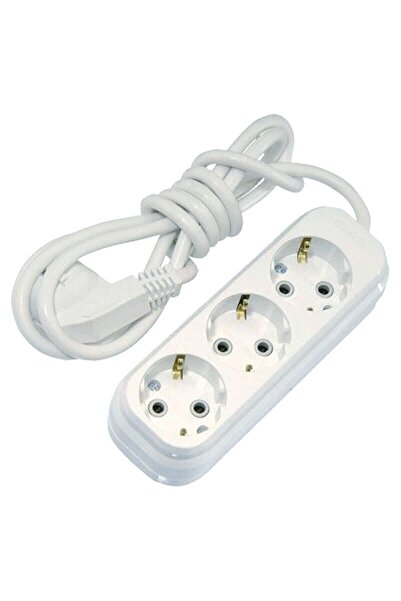 MAKEL Üçlü Grup Priz Uzatma Kablosu 5 Metre