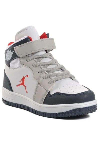 KCMN Pantofi pentru copii Glaxy Kocamalarlar Tall Beijing High Top - bleumarin și alb