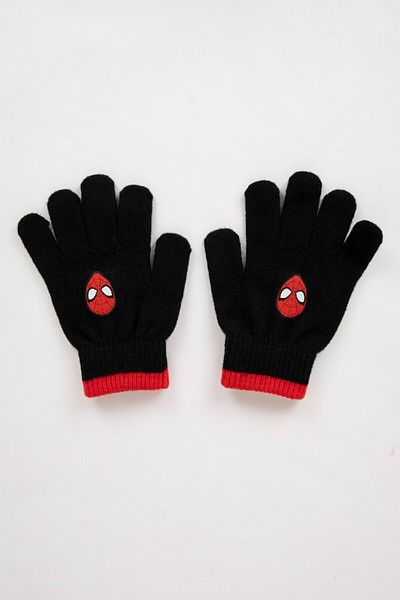 DeFacto Marvel Spiderman Boy's Knitwear Gloves - X9305A624Wn