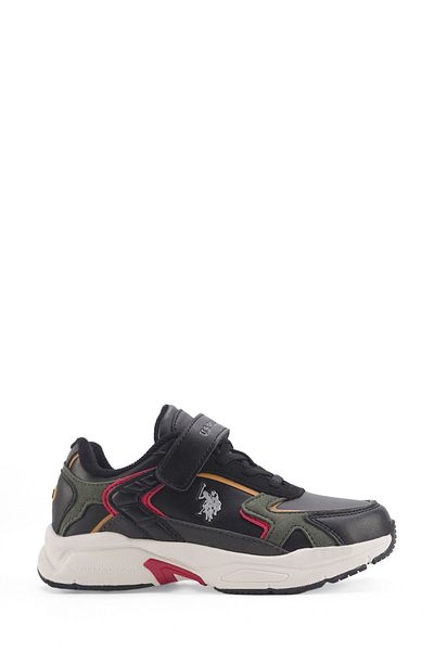 U.S. Polo Assn. Krenas 4Pr Black Boys' Sports Shoes