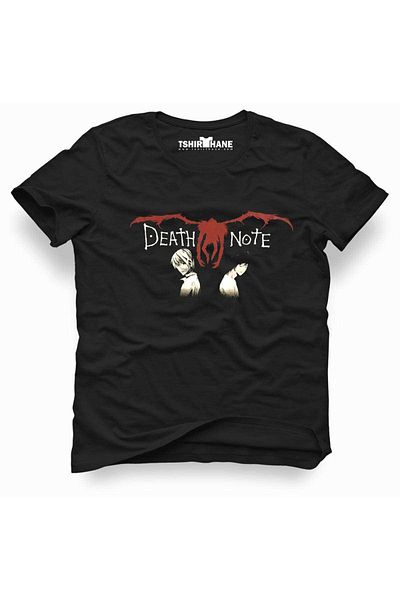 Tshirthane Anime Death Note Ryuk Ανδρικό μπλουζάκι με στάμπα μαύρο