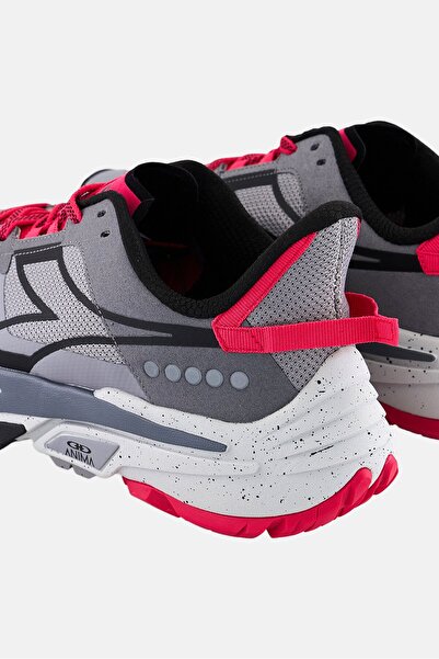 Diadora Women Lace Up Training Shoes, Grey