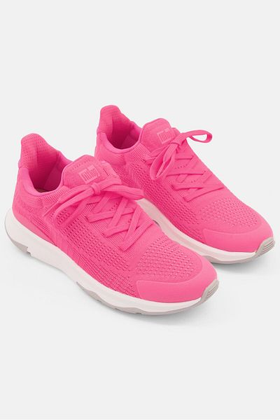 Fitflop Women Vitamin FFX Knit Sports Sneakers, Pink