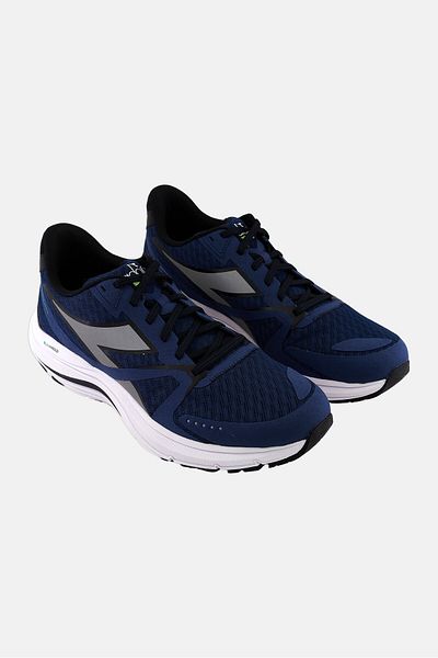 Diadora حذاء تدريب برباط للرجال، مجموعة اللون الأزرق الداكن