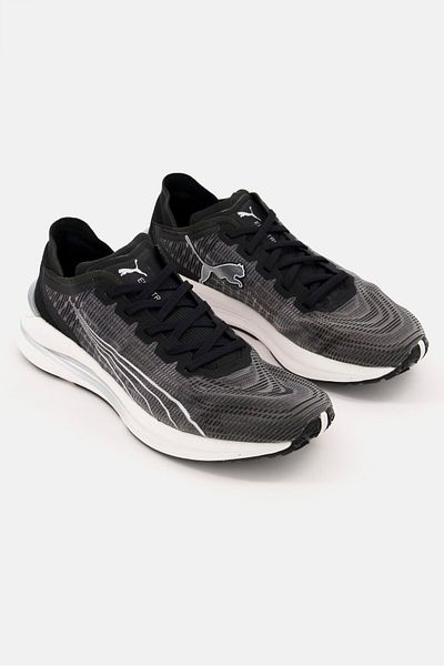 Puma Women Lace Up Sport Shoes Electrify Nitro, Black