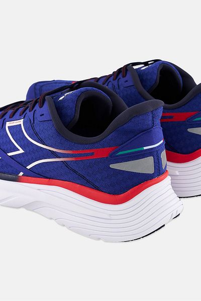 Diadora حذاء رياضي للرجال من Equipe Nucleo برباط، باللون الأزرق
