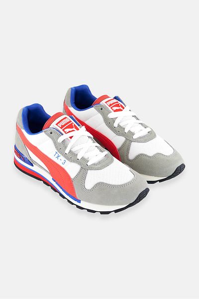 Puma Kids Boy Tx-3 Lace Up Outdoor Shoes, White