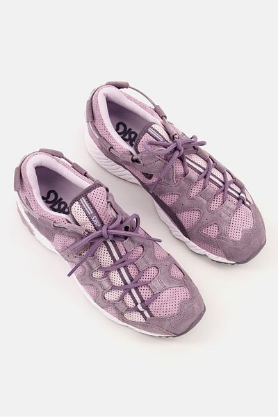 Asics Tiger Men Gel-mai Lace Up Sport Shoes, Lavender