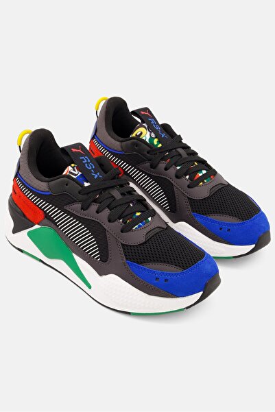 Puma حذاء تدريب RS-X Trash Talk برباط للأولاد من كيدز بوي، لون أسود