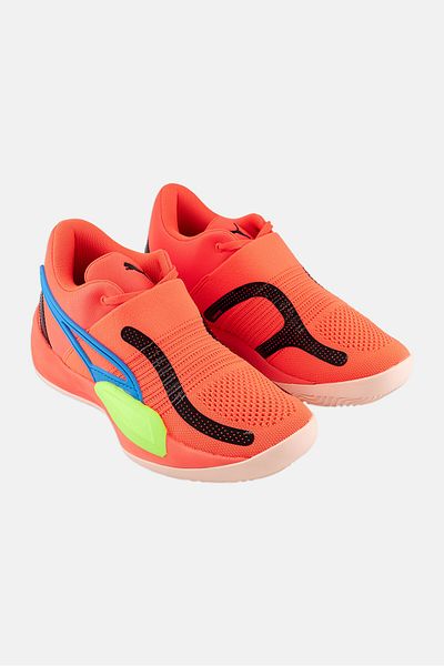 Puma Men Rise Nitro Lace Up Running Shoes, Orange