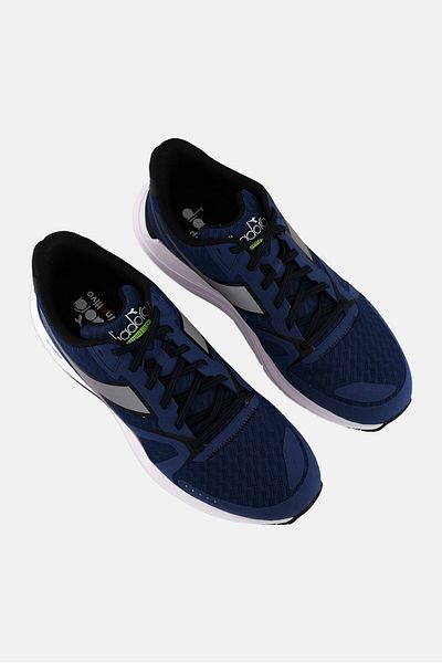 Diadora حذاء تدريب برباط للرجال، مجموعة اللون الأزرق الداكن