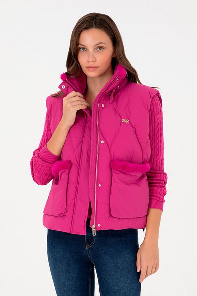 U.S. Polo Assn. Women's Fuchsia Vest 50289586 -Vr023