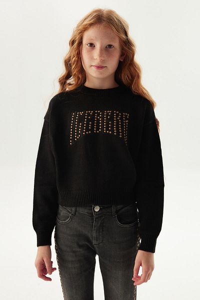 Iceberg Bg Store Girl's Black Pants