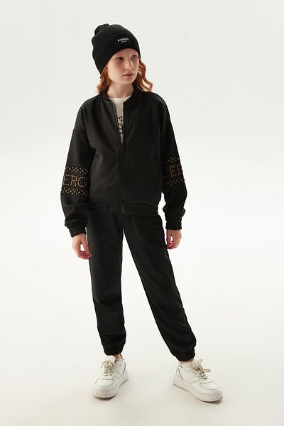 Iceberg Bg Store Черен суичър за момичета