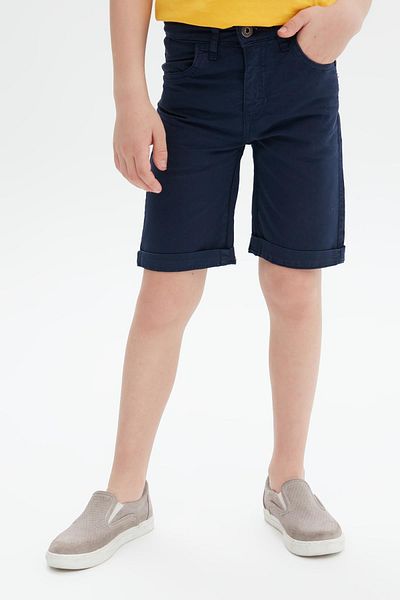 Bikkembergs Bg Store Boy Тъмносини къси панталони 23ss0bk1521