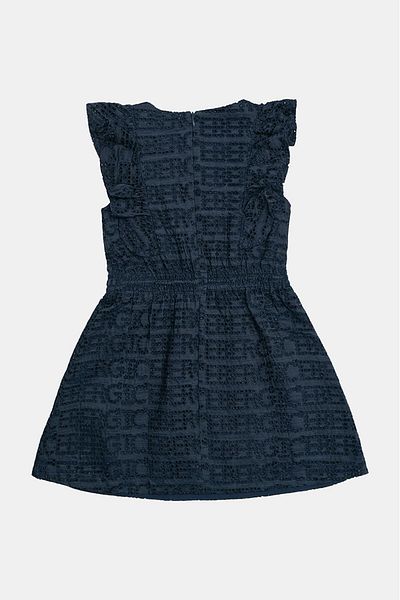 Iceberg Bg Store Girl's Blue Dress 23ssıvs3150