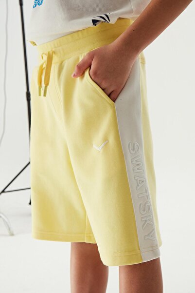 SWATSKY Bg Store Boy Yellow Shorts 23ss0sw5109
