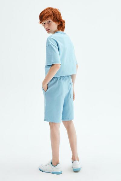 Nebbati Bg Store Boy's Blue Shorts 23Pssnb3101