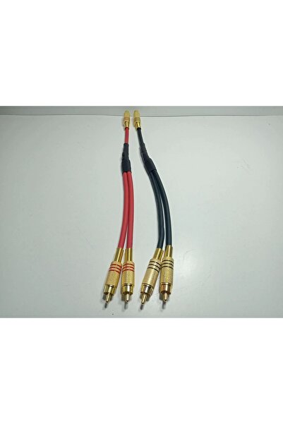 YSN SOUNDS Bakır Y Kablo – El Yapımı %100 Bakır Kaliteli Amfi Y Kablo – 2 Adet