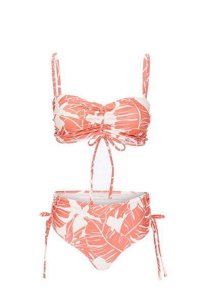 U.S. Polo Assn. Women's Pomegranate Flower Bikini 50283687 -Vr039
