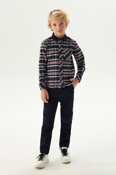 Bikkembergs BG Store Boy's Gray Shirt 23FW0BK1918