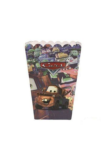 Parti Dükkanım Cars Corn Box (8 Pieces)