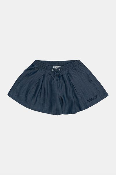 Iceberg Pantaloni scurți albaștri pentru fete Bg Store 23ssısh3150
