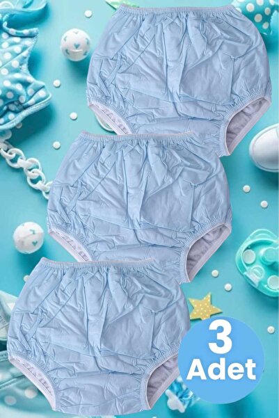 Uniquetrenders Bebek Yıkanabilir Yüksek Emici Pamuklu 3'lü Alıştırma Külodu