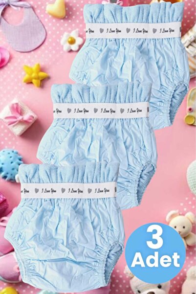 Uniquetrenders Baby Washable High Absorbent Cotton 3-Piece Training Pants