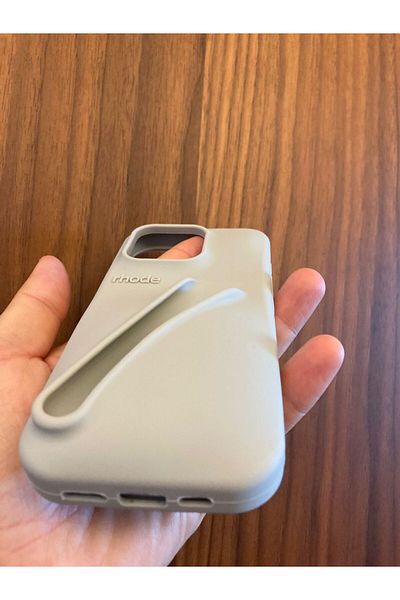 Newon IPHONE 16 PRO GRAY RHODE LID CASE PHONE CASE COVER COVER CASE WITH LOGO